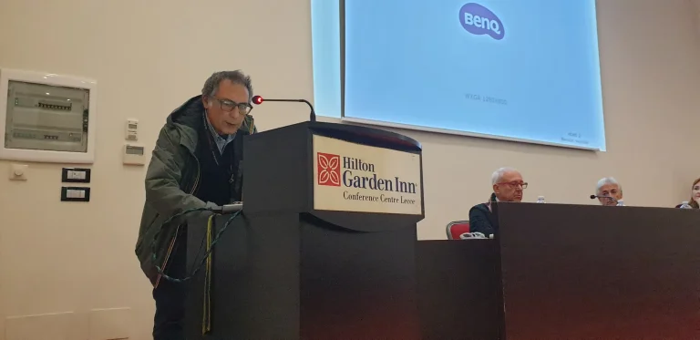 L'apertura della conferenza territoriale del 29 novembre 2023 — PORTOLANES, Hotel Hilton Garden Inn, Lecce